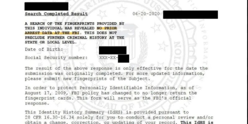 How to Get an FBI Background Check